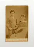 Auckland photographer E. Pulman, Portrait of Rewi Maniapoto and his son