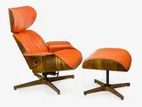 George Mulhauser for Plycraft, Mr Chair and matching ottoman