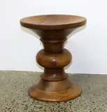 Charles and Ray Eames for Herman Miller, Time life stool in walnut, shape B