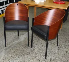 Phillippe Stark, Pair of Costes chairs