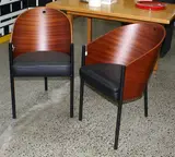 Phillippe Stark, Pair of Costes chairs