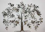 Curtis Jere for Artisan House, Tree of life metal wall sculpture