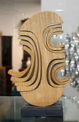 John Spielman, Carved wood sculpture