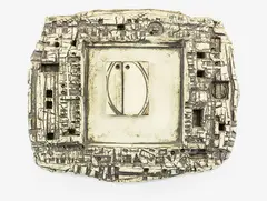 Ceramic tile by Ted Dutch, sold Feb 2015
