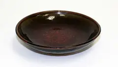 Stoneware dish by Len Castle, sold Feb 2015