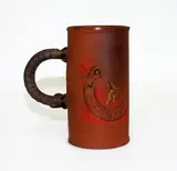 Peter Lange, Terracotta lion red “beer can” mug