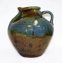 Andrew van der Putten, Large and impressive stoneware salt glaze jug