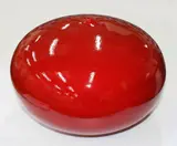 Graham Ambrose, Large and impressive red glazed orb vase