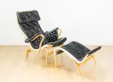 Bruno Mathsson for Dux, Pernilla chair and ottoman