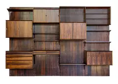 Poul Cadovius, System Cardo wall unit, 1962 design