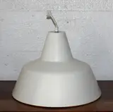 Louis Poulsen, White steel and enamel pendant light
