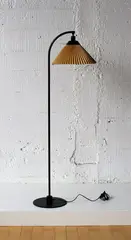 Le Klint, 1950s steel floor lamp