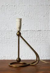 Brass table lamp by Kaare Klint, offered Oct 2014