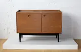 Oak cocktail cabinet by Hans Olsen for Brande Mobel Industries, offered Oct 2014