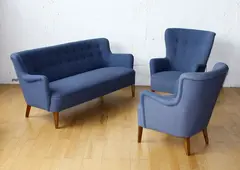 Three piece lounge suite by Ludvig Pontoppidan, sold Oct 2014