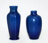 Royal Lancastrian, Two Lapis ware vases