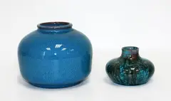 Pilkington's, Royal Lancastrian mottled blue vase