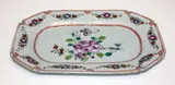 18th century by Small Chinese export famille rose meat dish, sold Oct 2014