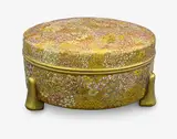 late Meiji period by Large Japanese Satsuma millefiori lidded bowl, offered Oct 2014