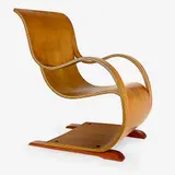 Garth Chester, Bent plywood curvesse chair