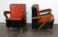 Garth Chester, A pair of salon winter’s salon chairs