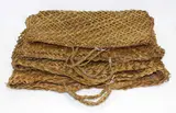 Four food gathering kete, mid-20th century