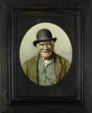 Charles Frederick Goldie print, ‘A good Joke’