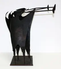 Three Trumpeters by John Middleditch, offered Oct 2014
