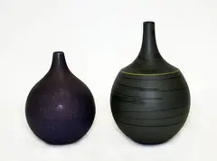Bottle vase by John Parker, sold Oct 2014