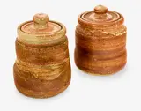 Don Thornley, Pair of lidded stoneware jars