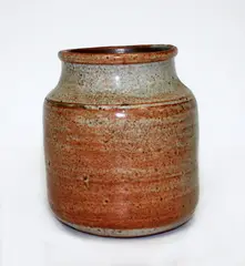 Stoneware jar by Don Thornley, sold Oct 2014