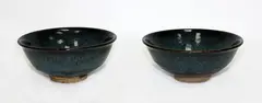 Two stoneware bowls by Campbell Hegan, sold Oct 2014