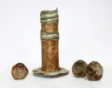 Doris Dutch, Cylindrical stoneware vase