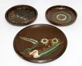 Brian Gartside, Three stoneware plates