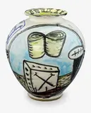 Gavin Chilcott, The decorated plate and decorator
