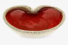Large stoneware bowl by Len Castle, sold Oct 2014