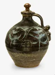 Warren Tippet, Large and impressive lidded stoneware jug