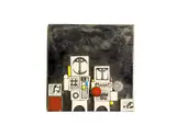 Ted Dutch, Black oxide glazed ceramic tile