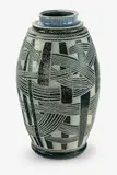 Roy Cowan, Tall ovoid stoneware vase