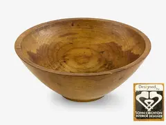 Turned kauri bowl by John Crichton, sold May 2014