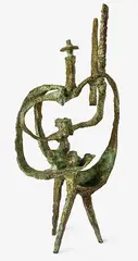 Theo Jansen, Bronze horseman sculpture