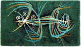 Donald James Ramage, Maori cave art design wool rug