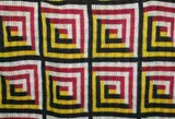 Roslyn Dunedin textiles, woollen manatunga (Maori for keepsake) woollen travel rug