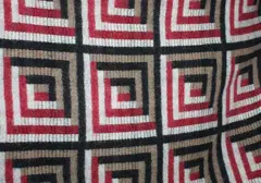 woollen manatunga (Maori for keepsake) woollen travel rug by Roslyn Dunedin textiles, sold May 2014