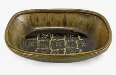 Len Castle, Large rectangular dish