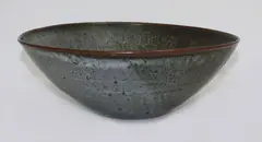 Large stoneware bowl by Len Castle, sold May 2014