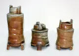 Duncan Shearer, Three salt glazed vases