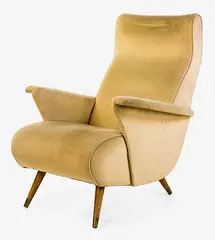 Bob Roukema for Jon Jansen, Rare 1950s armchair