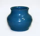 Elisabeth Matheson, Paka pottery monochrome blue vase