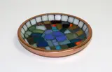 John Crichton, Small mosaic tiled saucer